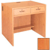 39" Two-Drawer Unit - 36"W x 30-1/8"D x 39-1/4"H Oiled Cherry