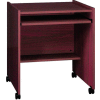 Ironwood Computer Stand, 27-1/2"W x 23-7/8"D x 30-1/8"H, Mahogany
