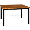 Square Library Table - 48"W x 48"D x 29"H Oak