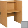 Study/Computer Carrel Base - 36"W x 29-7/8"D x 48-1/8"H Gray