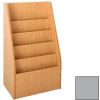 Magazine Display - End-of-Range 42H - 23-7/8"W x 15"D x 42"H Gray