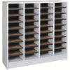 Literature Organizer 36 Pocket - 40"W x 12-1/8"D x 37-7/8"H Gray