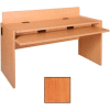 30" x 60" Lab Workstation - 60"W x 24"D x 36-1/2"H Oiled Cherry