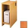 Lab Workstation CPU Shelf - 12-5/8"W x 23-7/8"D x 30"H Oiled Cherry