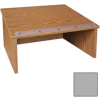 Table top Podium / Lectern - 24"W x 19-3 / 4"D x 13-3 / 4"H Gray