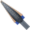Unibit Cobalt Step Drill-4 12 Hole Sizes (3/16"-7/8"), 1/16" Increments