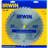 Circular Saw Blade-10" X 40t Standard Combination, 5/8" Arbor-Carded - Pkg Qty 5