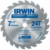 Irwin® Classic-7-1/4" X 40t X Universal Circular Saw Blade For Wood-Bulk - Pkg Qty 25