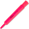 Integra™ Desk Highlighter, Chisel Tip, Fluorescent Pink Ink, 12/Pack
