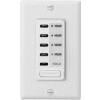 Intermatic EI220W Electronic Auto-Off Timer 1/2/4/8 Hour With HOLD, White