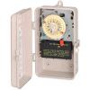 Intermatic T104P3 NEMA 3R - Time Switch In Plastic Enclosure, 208-277V, DPST, Beige Case