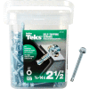 ITW Teks Self-Drilling Screw - #14 x 2-1/2" - Hex Head - Pkg of 120 - 21358