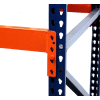 Interlake Mecalux Blue Bolted Pallet Rack Tear Drop Starter, 108"W x 42"D x 144"H