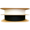 VELCRO® Brand Black Hook Sew On 1" x 75'
