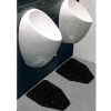 Wizkid Antimicrobial Original Urinal Mats, Black 12/Pack - OR-10001-BL Box