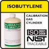 Norlab Isobutylene Gas Cylinder- 11L Aerosol Cyl, 100 ppm, Bal Air, 103L (J)