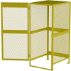 Global Industrial Cylinder Storage Cabinet, Vertical Single Door 10 Cylinders, 33W x 40D x 71H