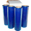 Hand Stretch Wrap Film, Cast, 18" x 1500', 80 Gauge, Blue Tint - Pkg Qty 4