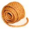 BOEN Sisal 3-Strand Twisted Rope SLR-14100 - 1/4" x 100' - 1 Lb. - Camel