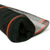 BOEN SN-20016 Fire Resistant Safety Netting, 8.6 Ft. x 150 Ft., Black, 1 Roll