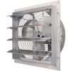 J&D Manufacturing 16" ES Shutter Fan W/ 10' Power Cord, 1/10 HP, Single Phase