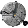 J&D 36" Diamond Brite Drum Fan - Direct Drive - 115V - 1/2HP - 1PH