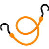 The Perfect Bungee PC24 24" Bungee Cord, Orange - Pkg Qty 6