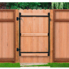 Adjust-A-Gate AG60-3 Contractor Series Adjustable Steel Gate Frame 3 Rail Kit 60-96"W x 47"H, Gray