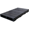 Jifram Extrusions Mattress Crib Size Open Deck Pallet, 2-Way, 51-1/2"x27", 1500 Lb Static Cap