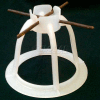 Lotel™ Mesh-Ups Concrete Reinforcing Chairs, 4" Mesh Up For #6, 8, & 10 Gauge Wire, 100 Qty