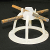 Lotel™ Re-Bar Ups Concrete Reinforcing Chairs, 3" Rebar-Up For #3 Rebar, 100 Qty