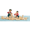 Jonti-Craft® Abel Block Set, 154 Pieces, 4 Shapes, Birch Plywood