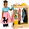Jonti-Craft® Kid Dress Up Island, Small, 24"W x 15"D x 35"H, Birch Plywood