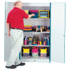 Jonti-Craft® RAINBOW ACCENTS®Deluxe Classroom Closet Cabinet - Bluejnc