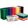 Jonti-Craft 8028 Cubbie Tote Tray, 13-1/2"L x 8-5/8"W x 5-1/4"H, Orange