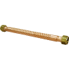 Jones Stephens Copper Corrugated Water Heater Connector, 3/4" FIP x 12