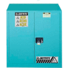 Justrite 30 Gallon 2 Door, Self-Close, Acid Corrosive Cabinet, 43"W x 18"D x 44"H, Blue
