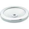 JW Winco - 12MF08/A - Aluminum Solid Disk Handwheel w/o Handle - 6.30" Dia x 12mm Bore