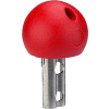 14mm Ball Security Key - Red - J.W. Winco EN5337.8-CSF