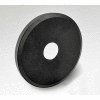 JW Winco - 20MRW5K/A - Aluminum Flat-Faced Handwheel w/o Handle - 7.87" Dia x 20mm Bore - Black