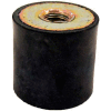 Vibration Mount, 2 Tapped Holes, 2.00" Dia, 1.63"H, 3/8-16 Thread