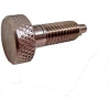 Knurled Retractable Plunger w/ Lock-Out SS Body SS Nose 1x4lbs Pressure 1/4-20 Thread