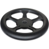 JW Winco - 4BZ47 - Spoked Handwheel With Round Bore - 6.30" Dia x .500" Bore