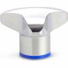 Hygenic Design Three Lobe Knob - Tapped - M8 - Matte - J.W. Winco 5445-40-M8-MT