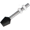 J.W. Winco, GN708.1 Clamping Toggle Screw Assembly, 708.1-M6-55-B-ST, Round Tip, Steel