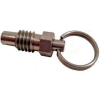 Pull Ring Retractable Plunger SS Body SS Nose 0.5x2lbs Pressure 1/4-20 Thread