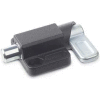 Spring Latch Flange Mount Black 16.0x55.0N Pressure Thread 14x14mm Pin