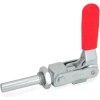 J.W. Winco GN843.1 Push-Pull Toggle Clamp W/O Mounting Bracket, 843.1-80-AS, Size 80, Hardened Steel