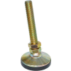 J.W. Winco 9T2SNS SNSM-1.88-1/2X20-2-ST "Snap-Lock" Non-Skid Leveling Mounts Steel, Threaded Stud
