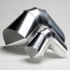 Al Clad Elbows W/O Rubber 1" Wall Thickness, 3-1/2" Nom. I.D - Pkg Qty 5